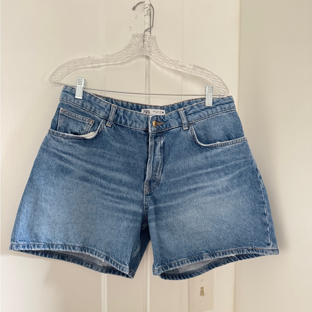 Zara Blue Jean Shorts